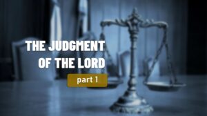 Judgment and Mercy