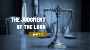 Judgment and Mercy