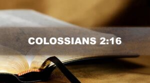 Colossians 2:16