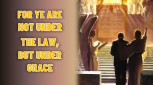 THE LAW AND GRACE