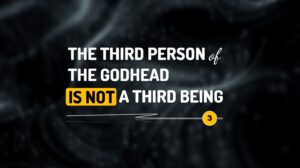 THIRD PERSON NOT A THIRD BEING