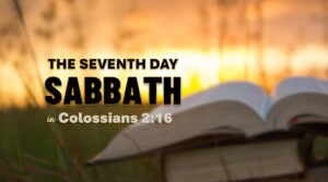 Weekly Sabbath in Colossians 2:16