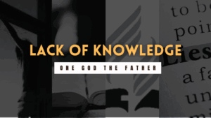 MENGAPA UMAT TUHAN DIBINASAKAN?